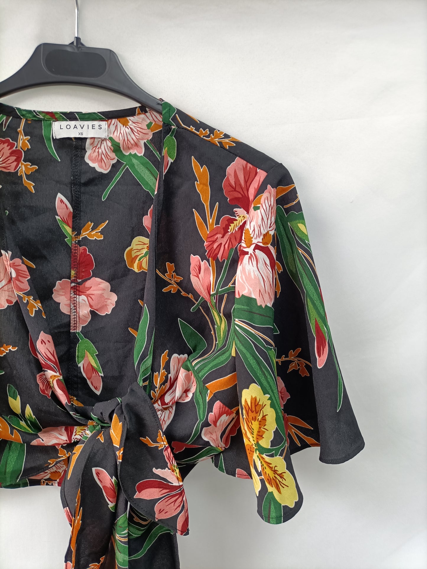 LOAVIES.Total look croptop y palazzo T.XS