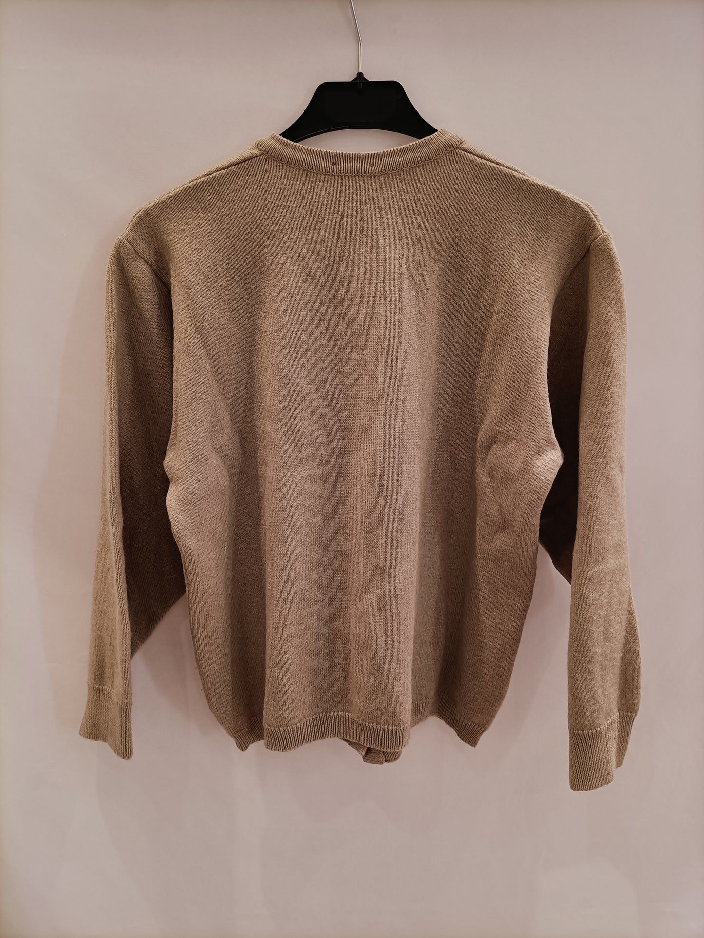 SAVIRS. Beige Ts Knit Cardigan