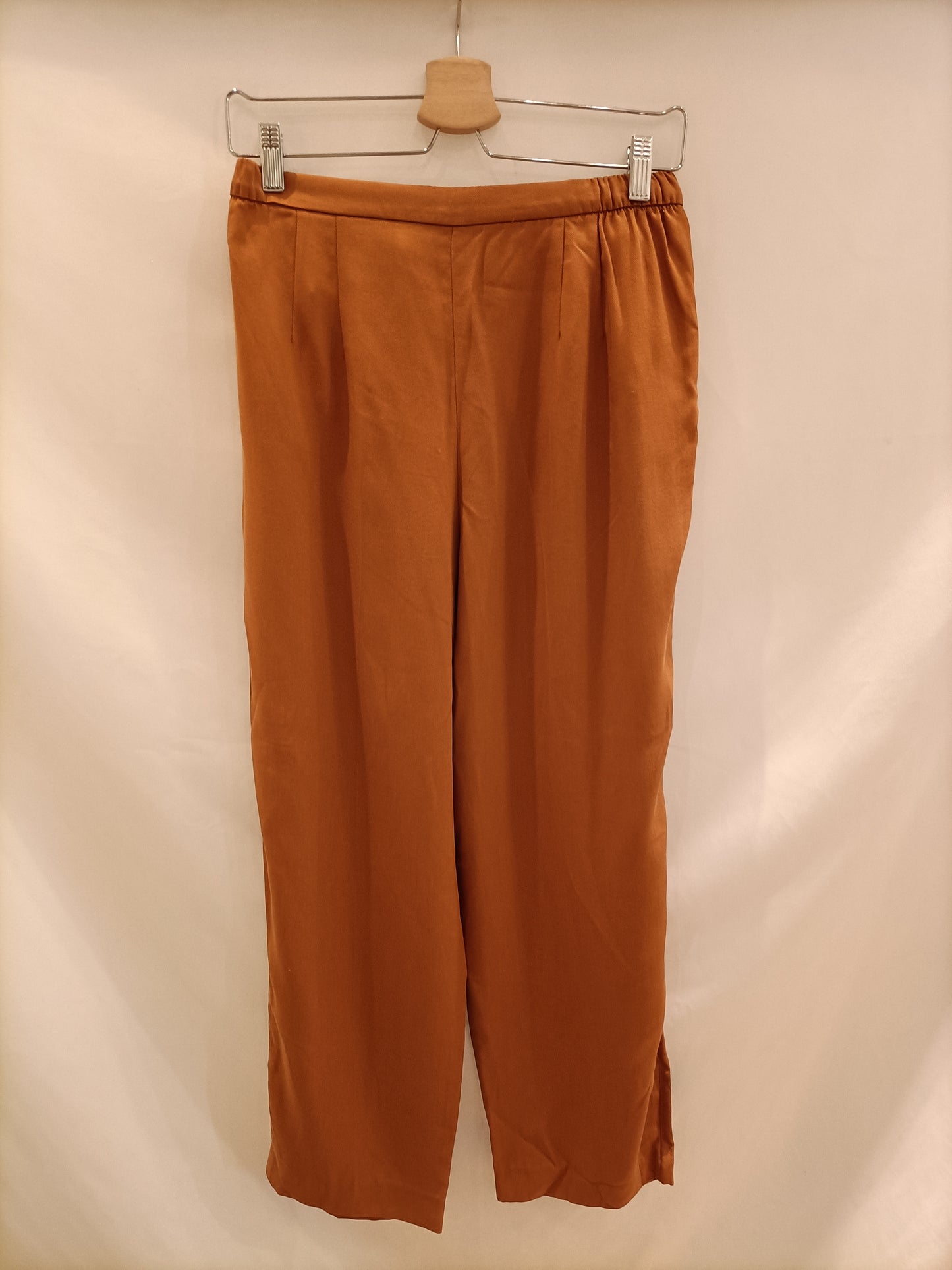 ZARA. Flowing tile trousers Tm