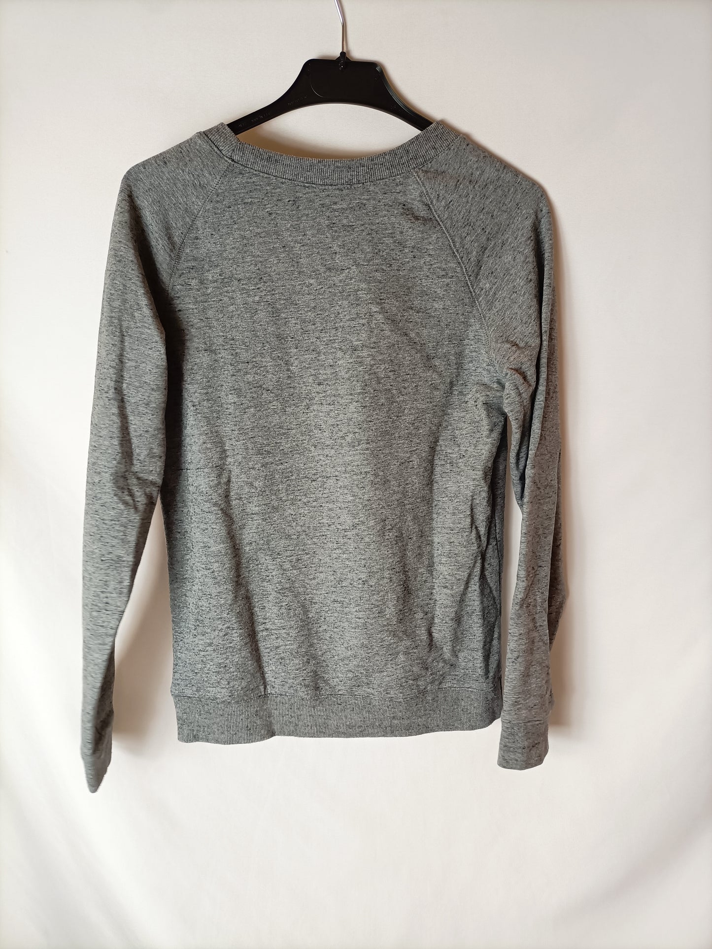 OTRAS. Sudadera gris jaspeada T.u(s)