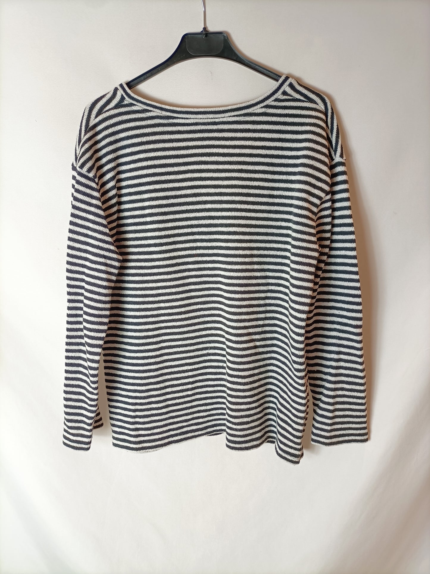 ZARA. Jersey punto rayas T.s