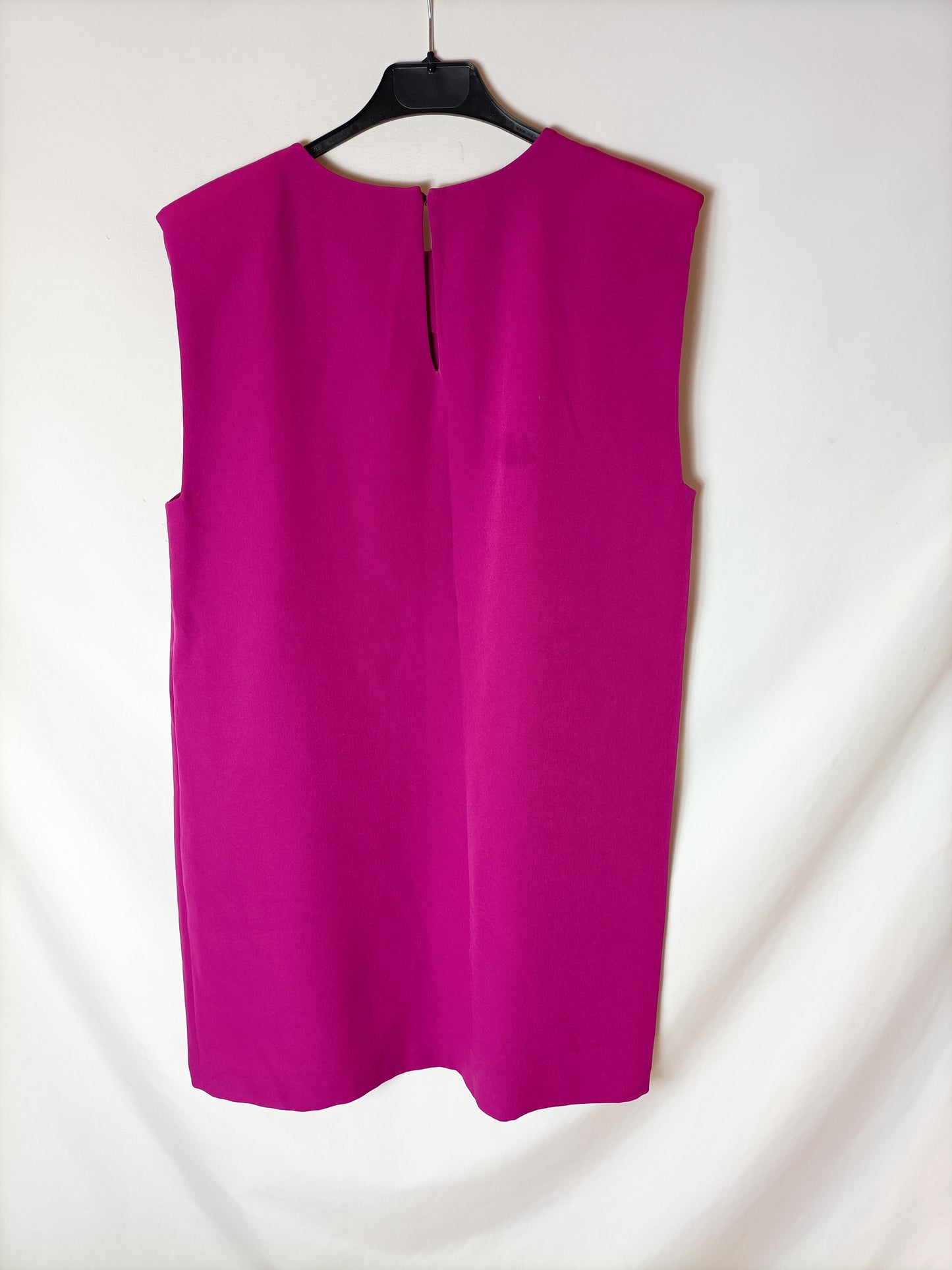 ZARA. Vestido corto buganvilla T.m