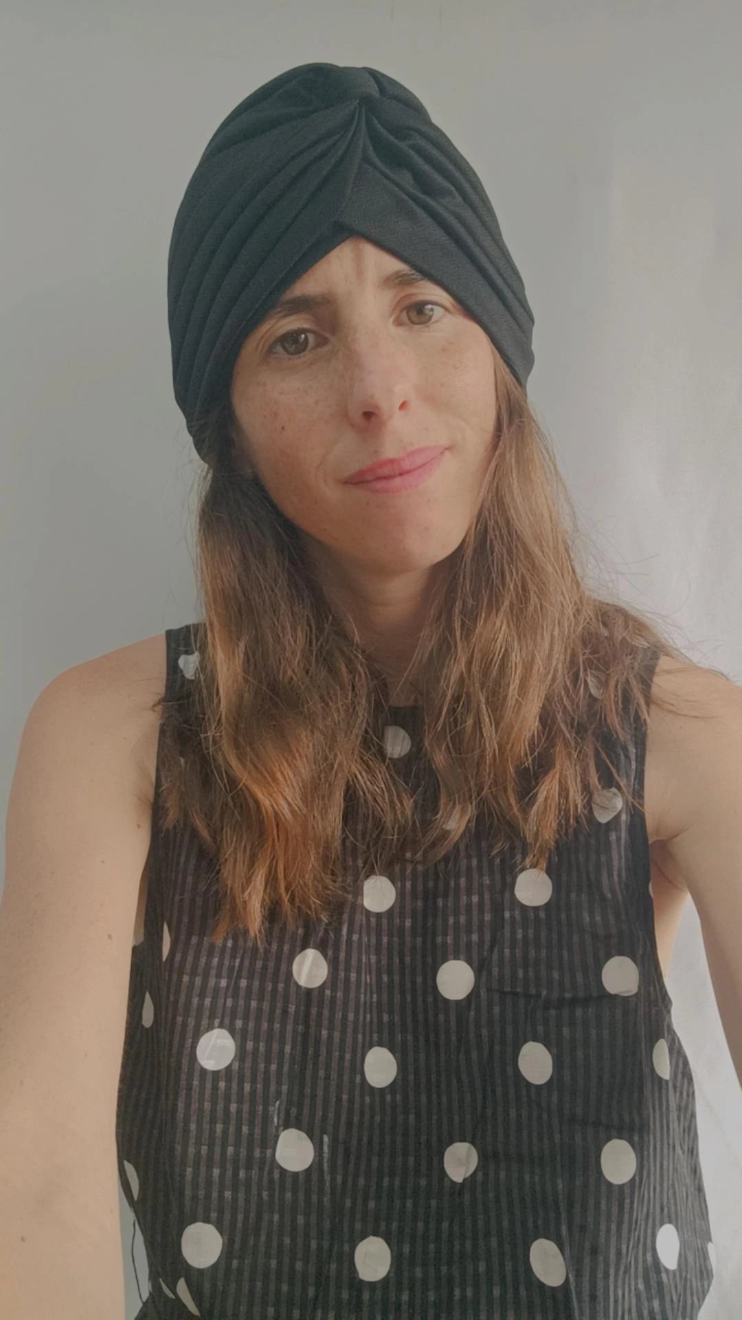 STRADIVARIUS. Turbante negro