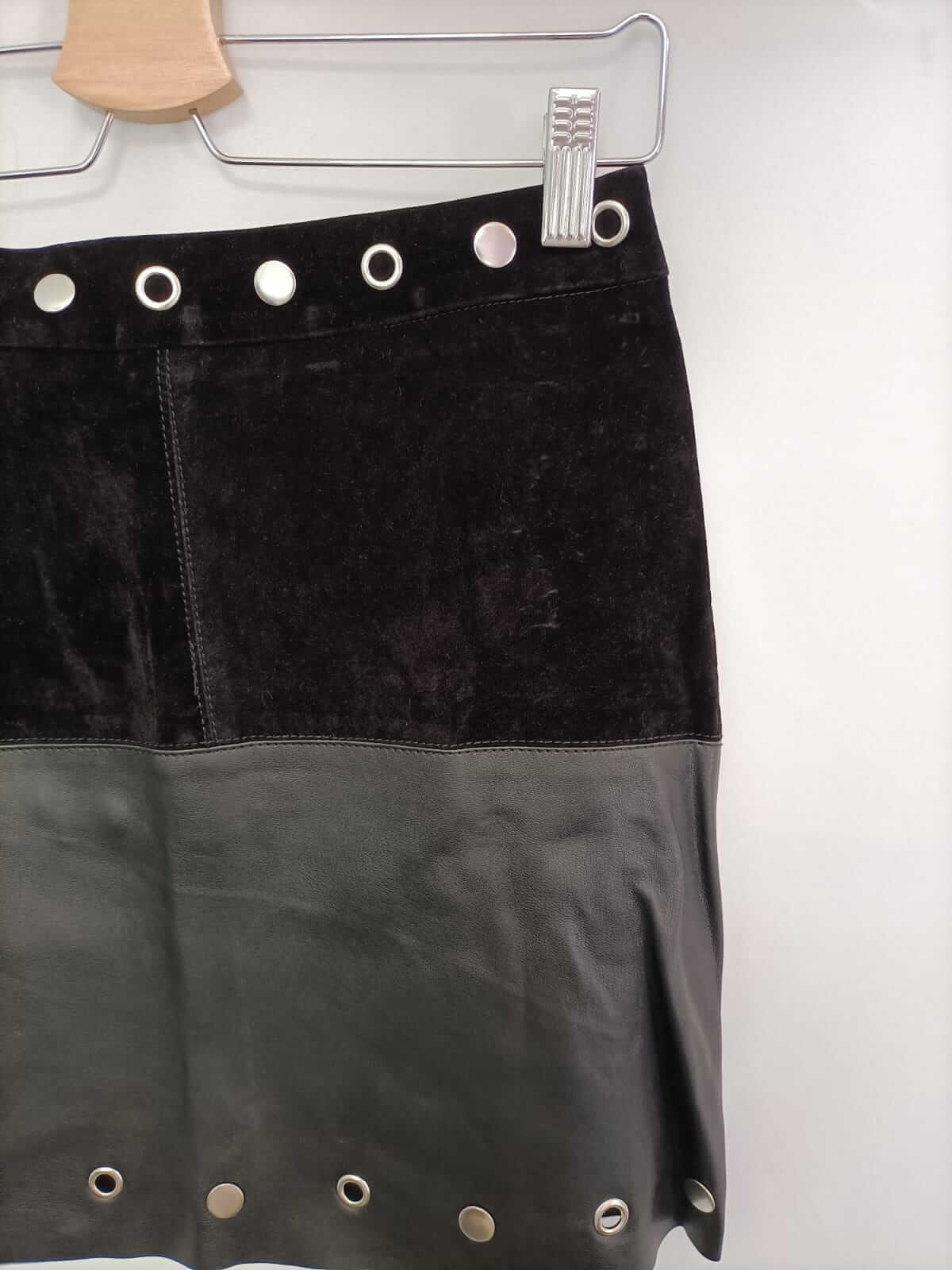 PIMKIE.Falda doble textura T.34