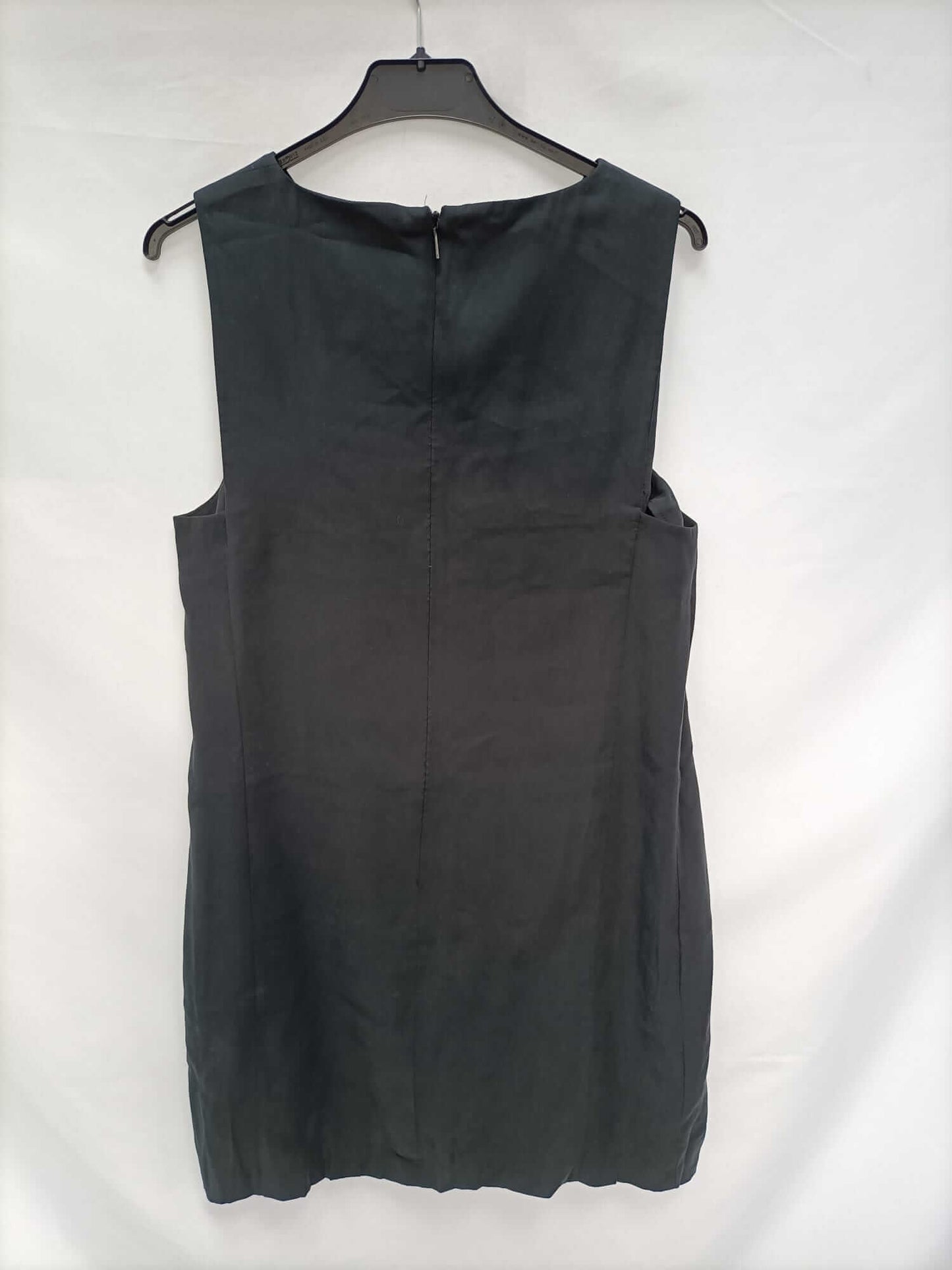 MANGO.Vestido corto negro T.m