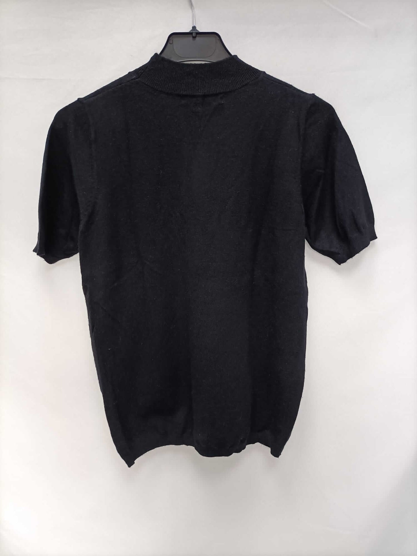 SFERA.Black short-sleeved knit jersey Tm