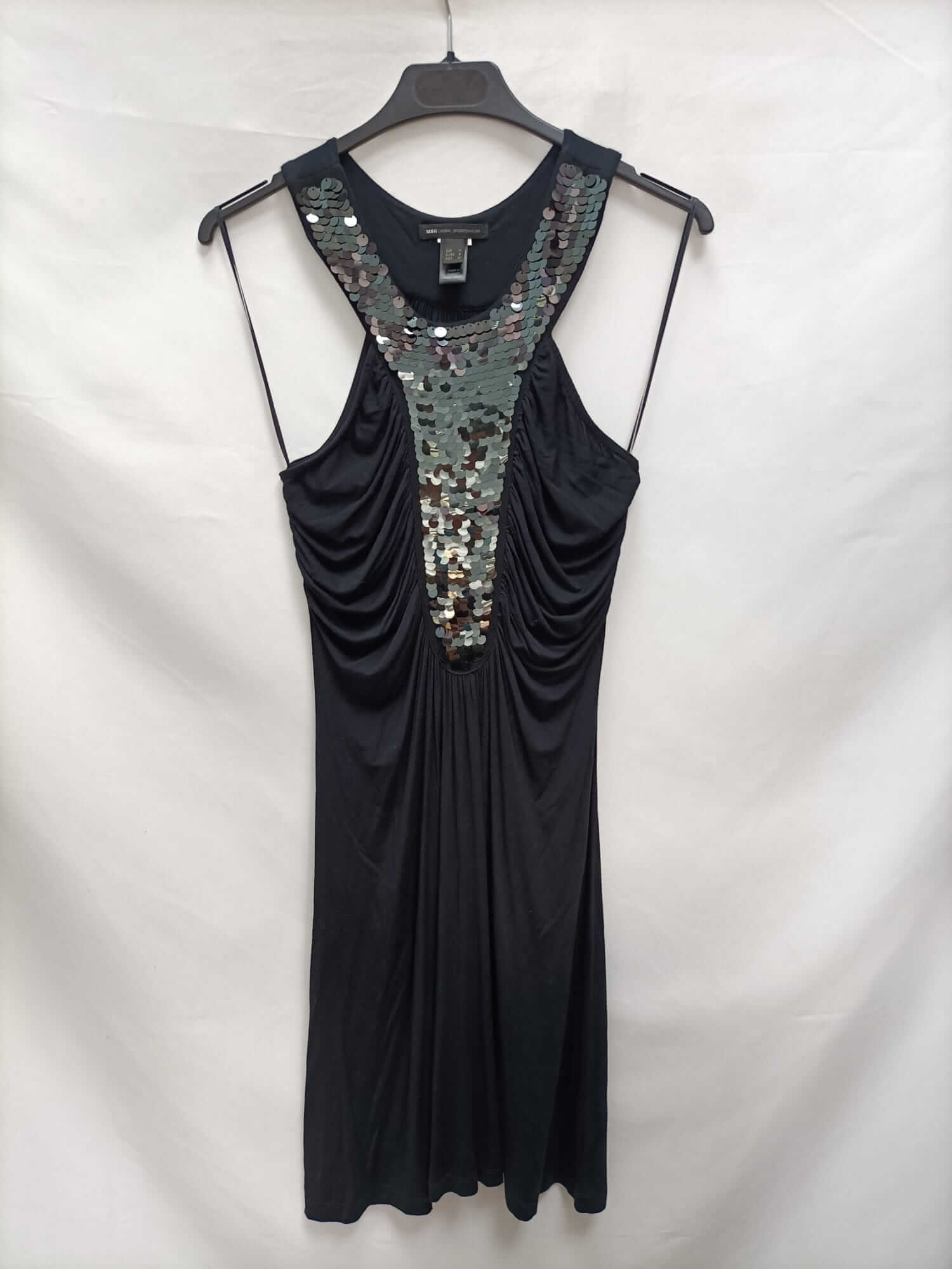 MANGO. Short black dress Tm – Hibuy market