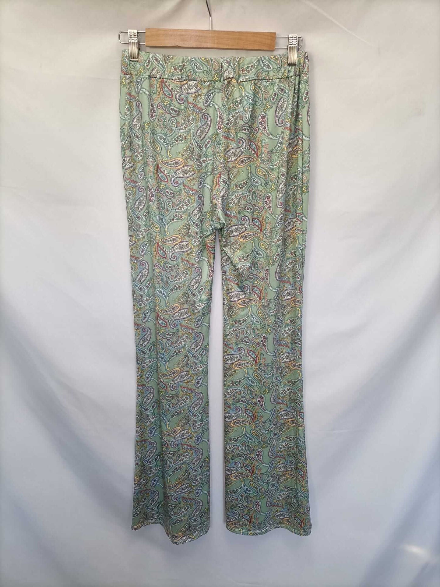 OTRAS.Pantalones campana elásticos T.s/m