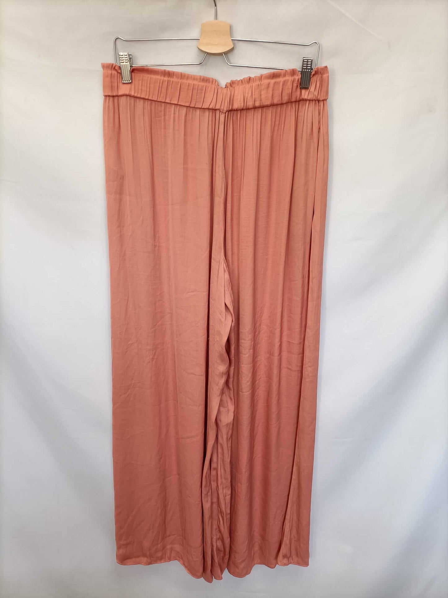 ZARA.Salmon palazzo pants TL