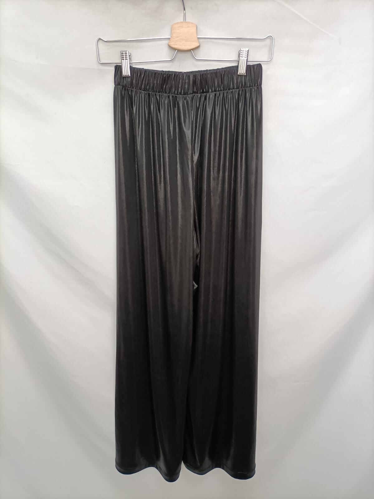 AMERICAN APAREL.Pantalón palazzo brillante T.s