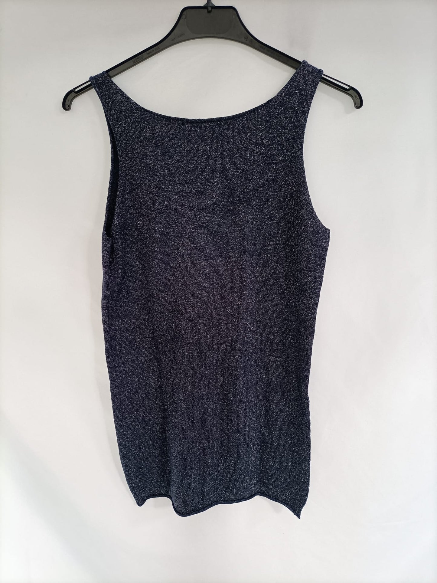 PROSA BLU. Top azul purpurina T.u (s/m)