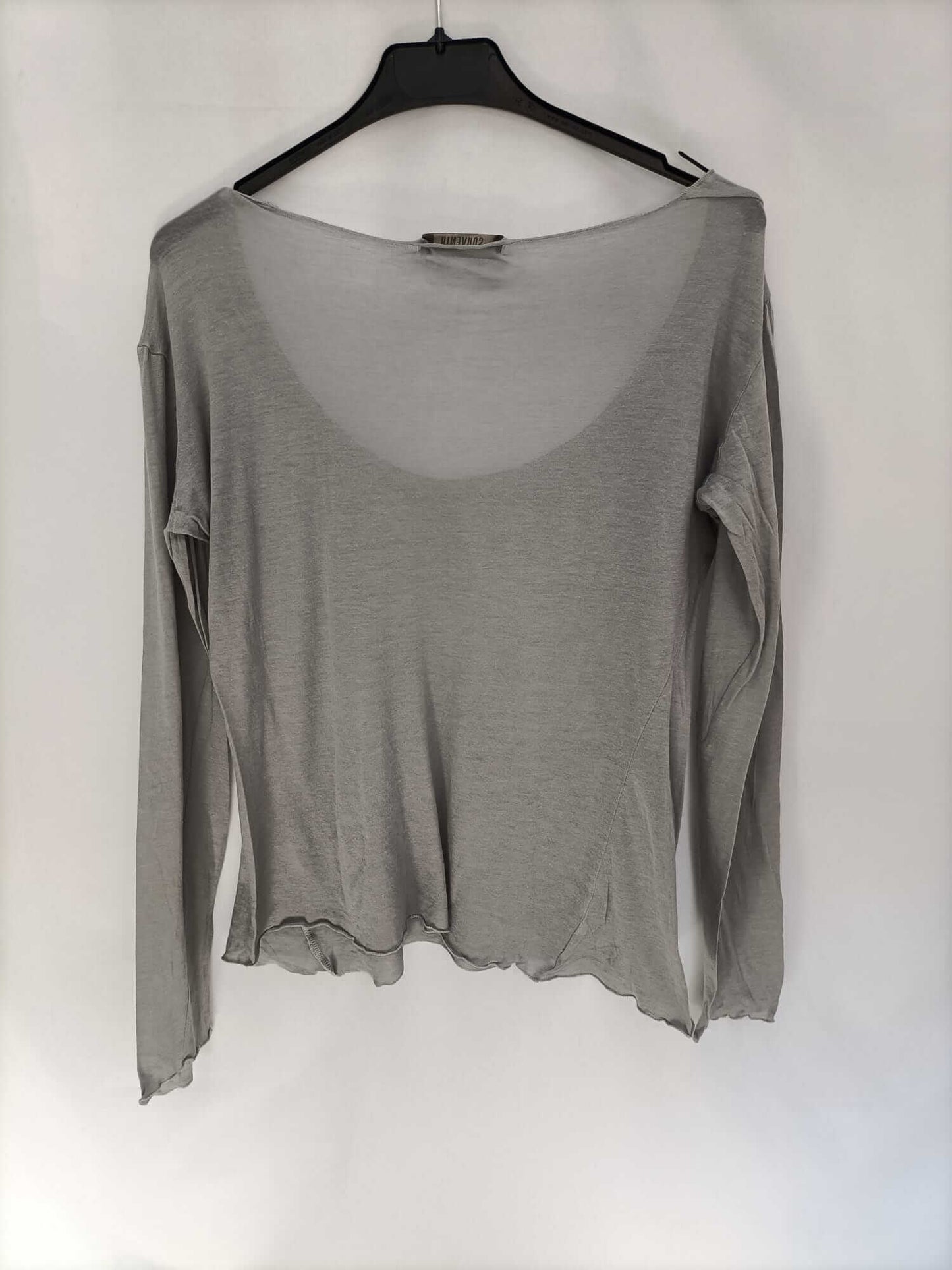 SOUVENIR.Finite gray T-shirt Tm/l