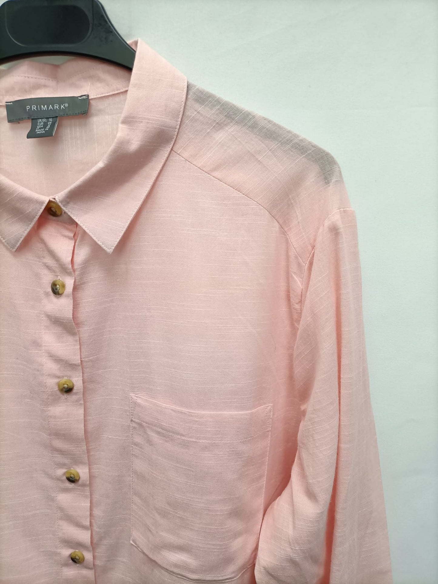 PRIMARK.Camisa rosa T.44