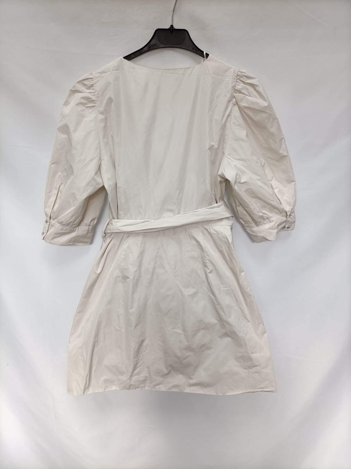 ZARA.Vestido beige T.M