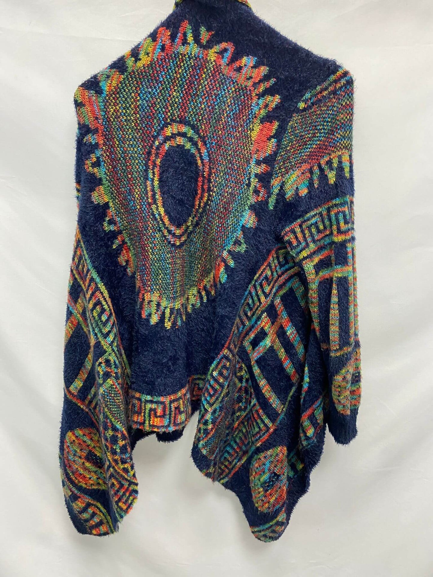 OTRAS. Jersey estilo poncho TU