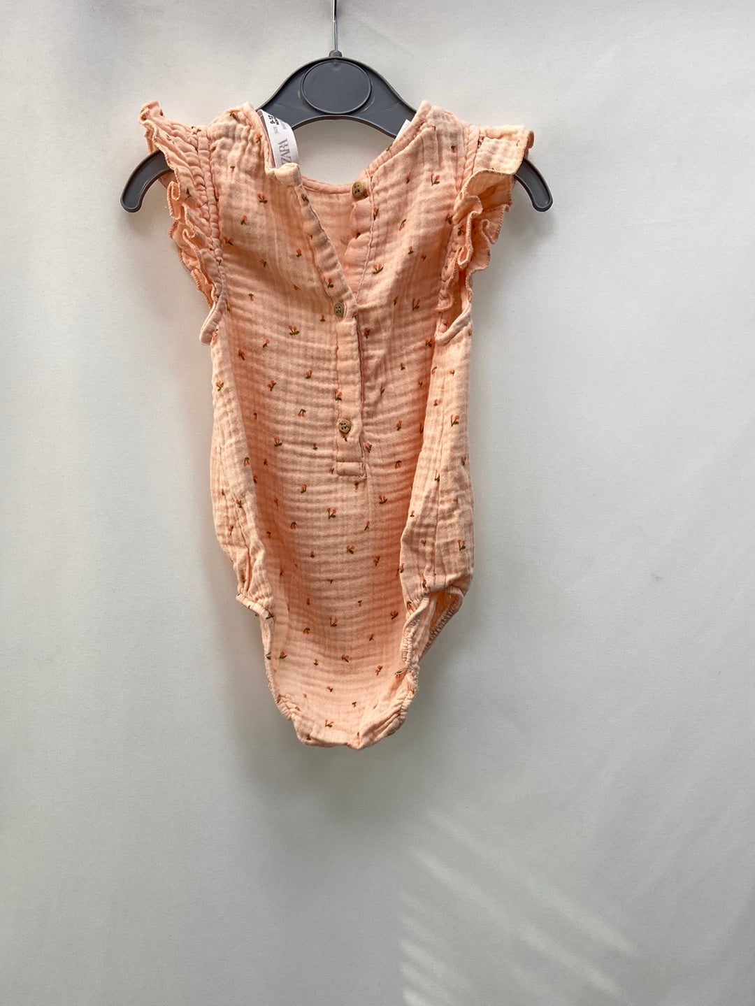ZARA.Body muselina T.9-12 meses