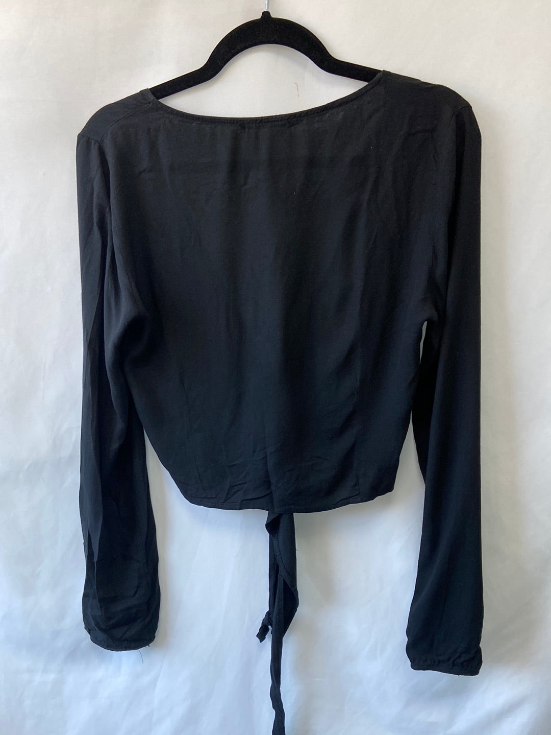 BRANDY MELVILLE.Top/sobrecamisa negra TU(s/m)