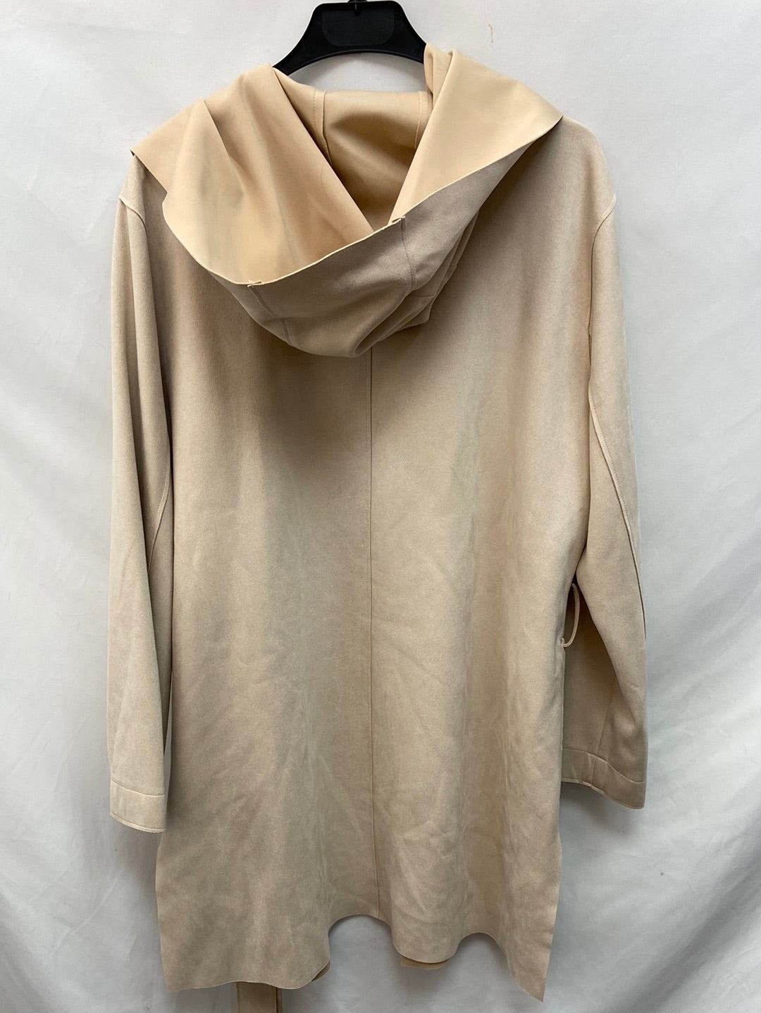 ZARA.Trench beige fino antelina T.L