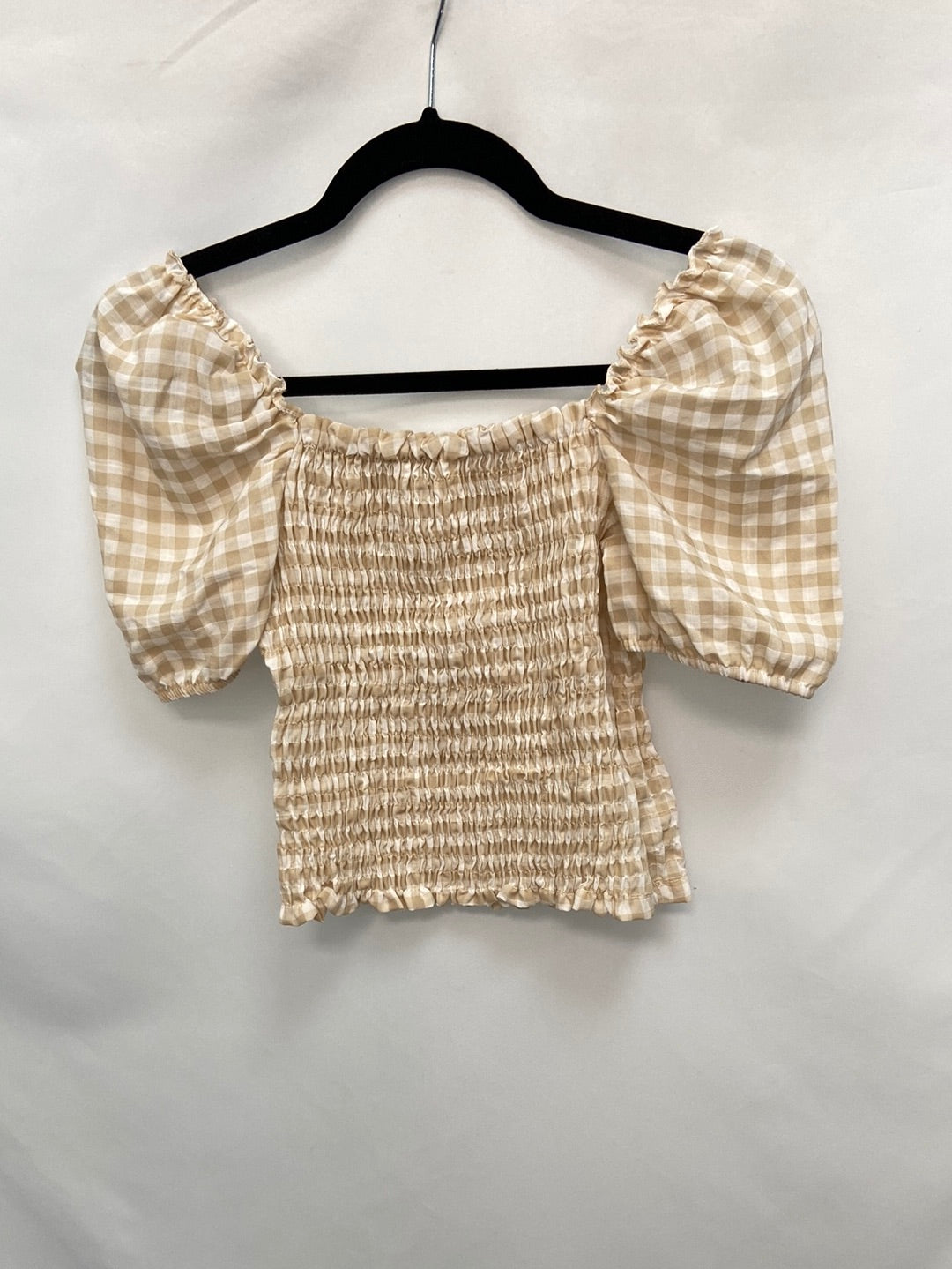 OTHERS. Gingham checkered top YOUR(s)