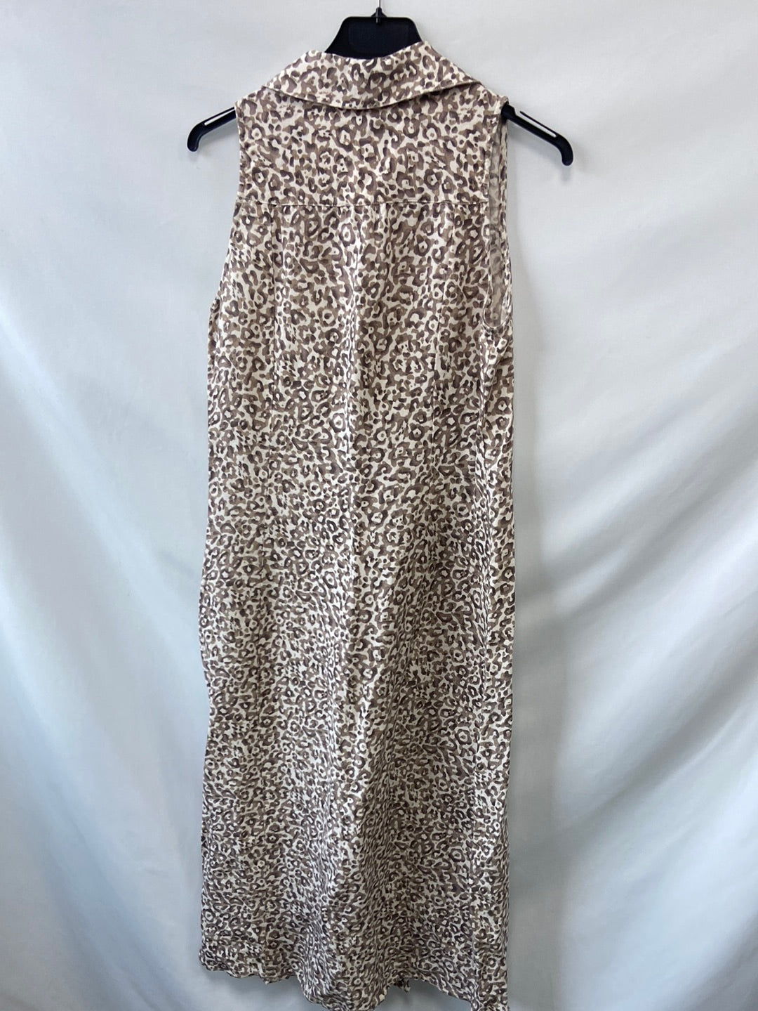 MANGO.Vestido camisero animal print T.S