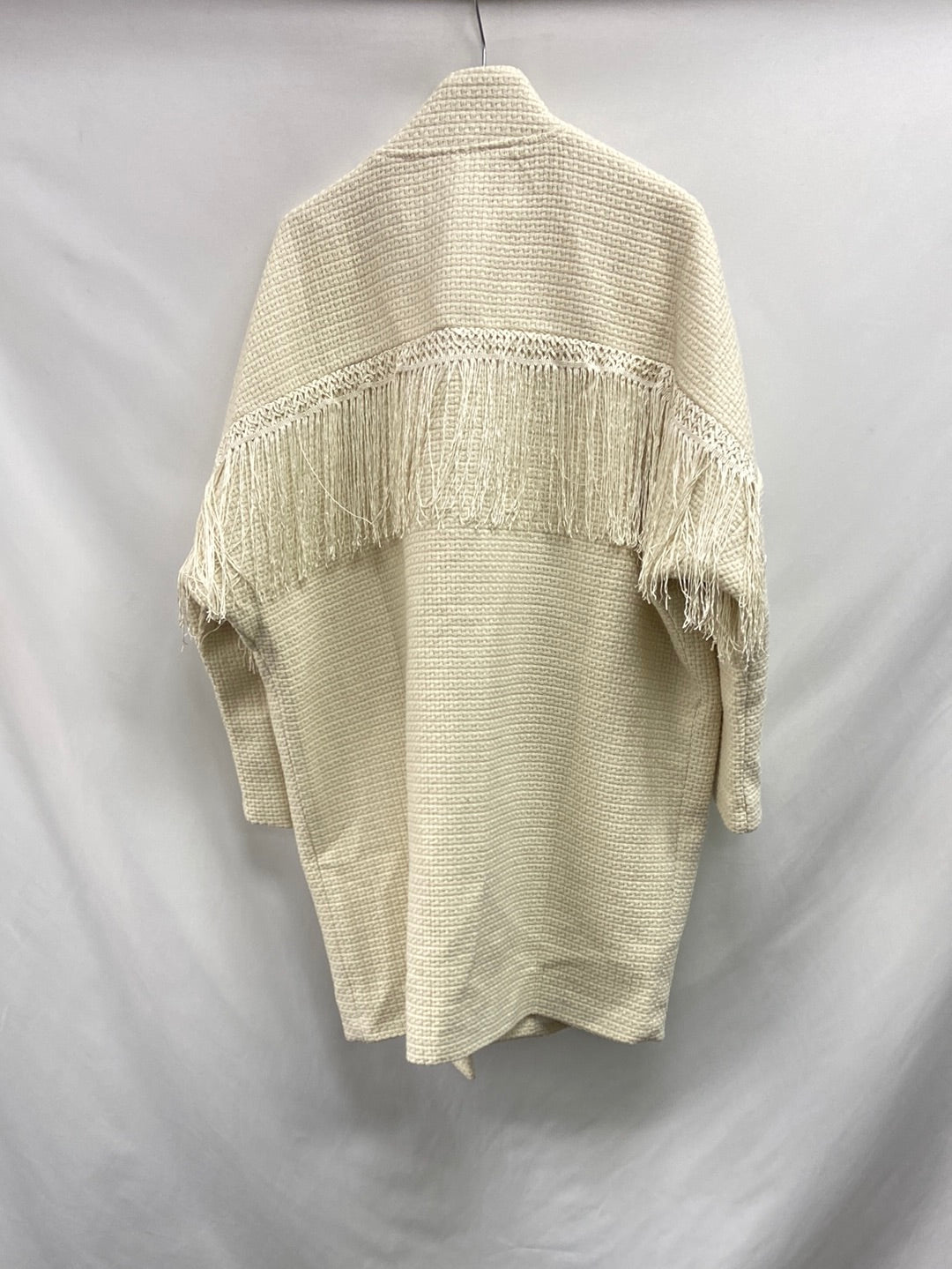 NEKANE. Long fringed coat TS