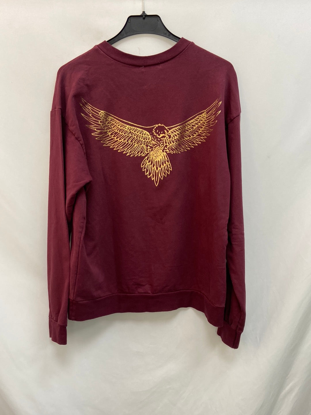 LIBERATTA.Sudadera burdeos dibujo T.S-M