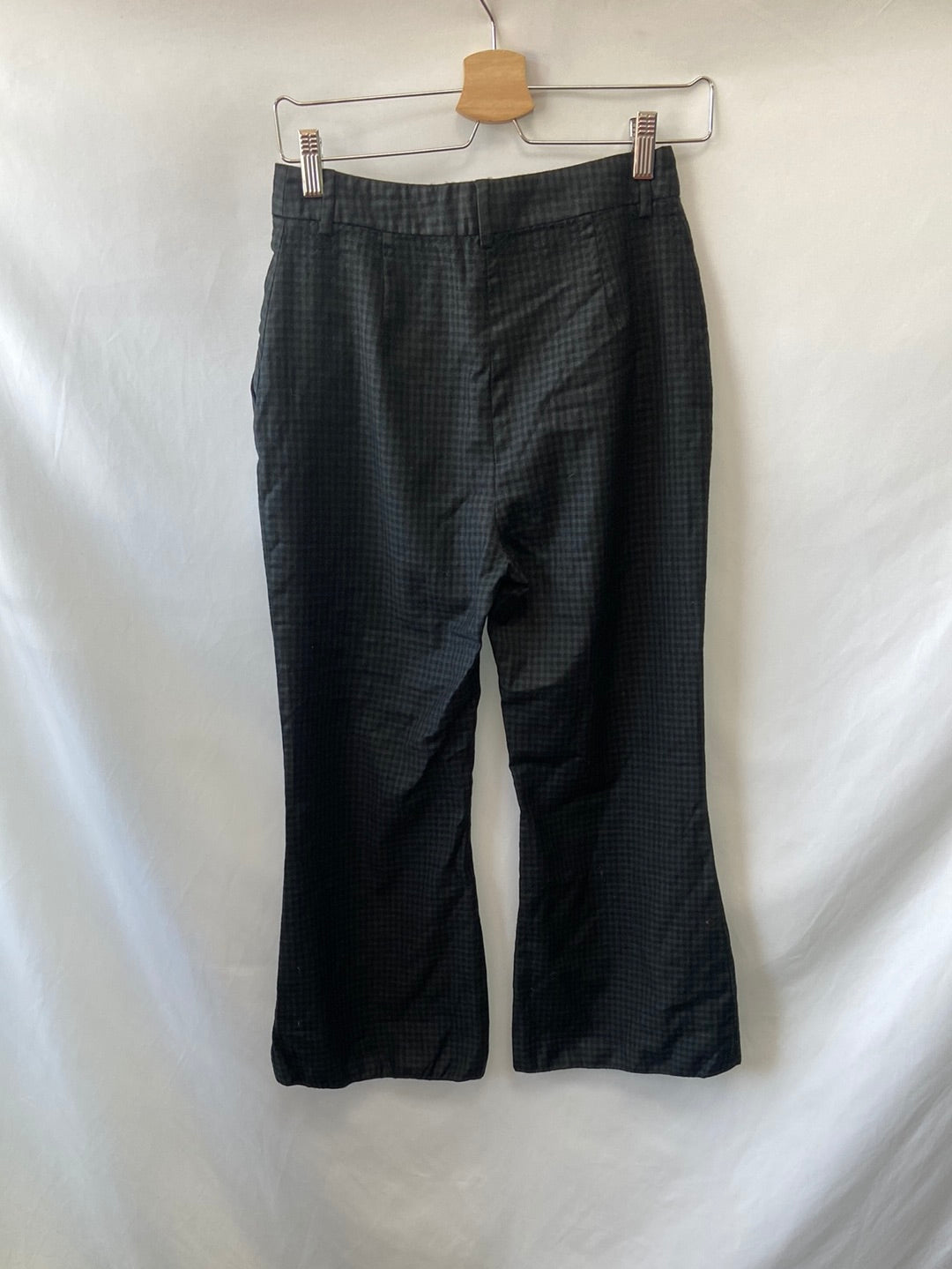 UTERQÜE. Pantalón cuadros T.s