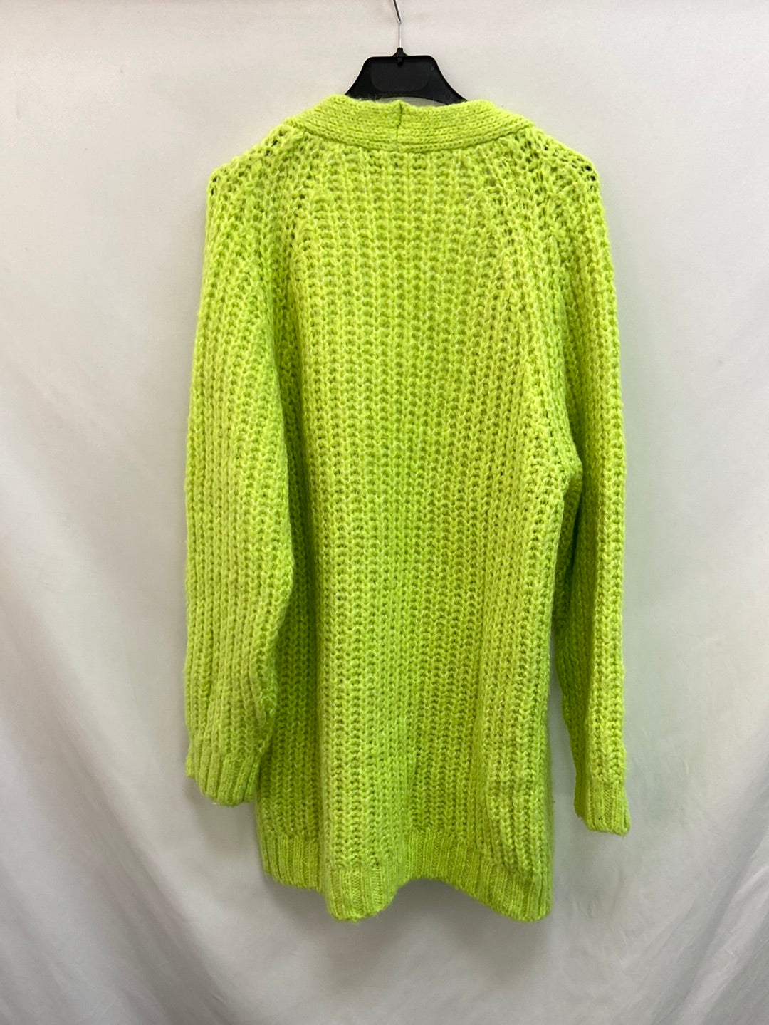 ZARA.Cárdigan verde oversized T.S