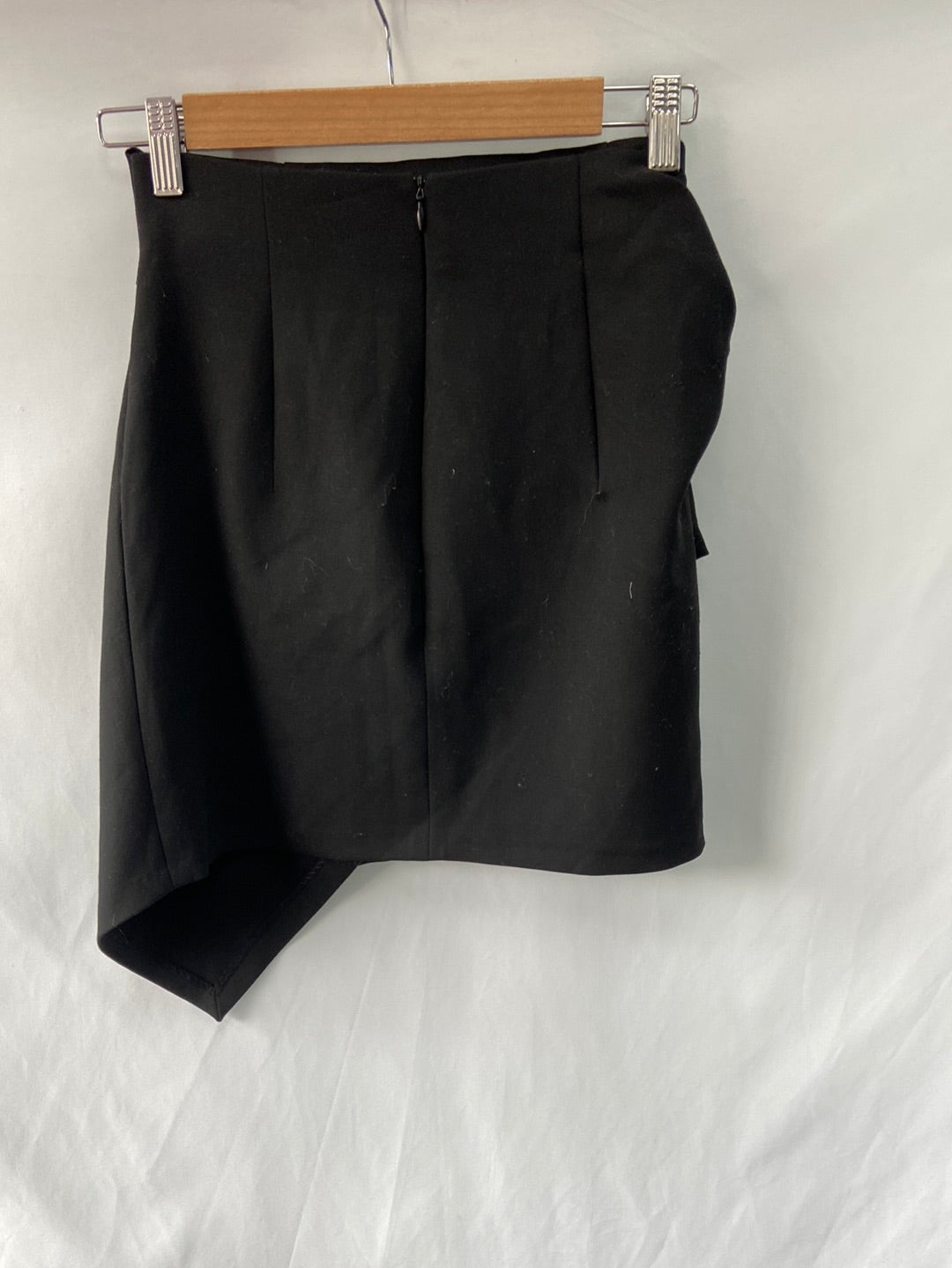 ZARA.Falda negra nudo T.xs