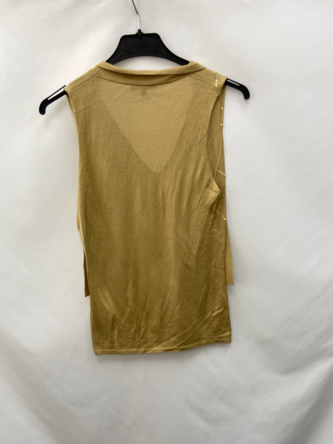 MASSIMO DUTTI. Top seda talla M