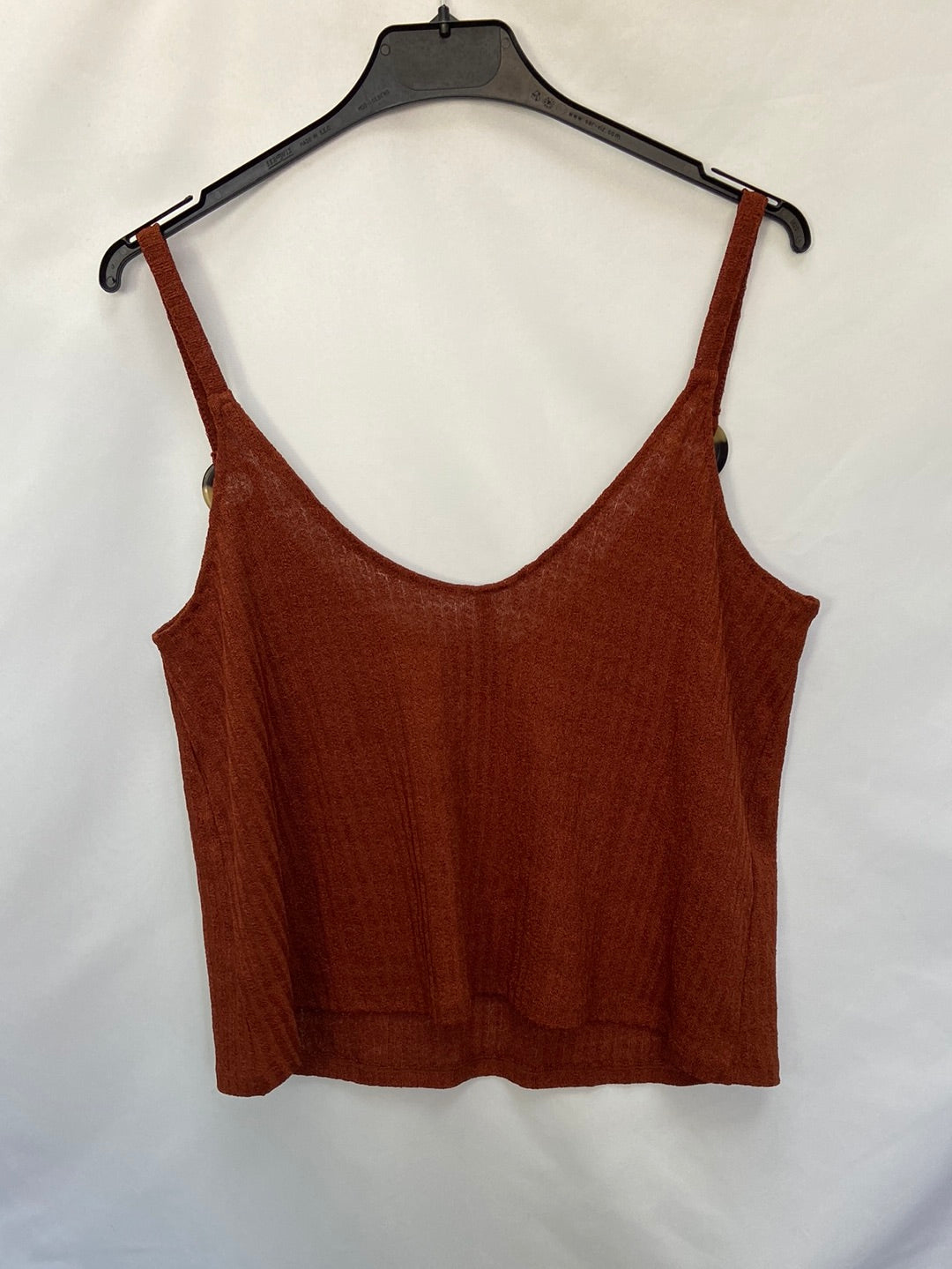 STRADIVARIUS.Top teja canalé T.s