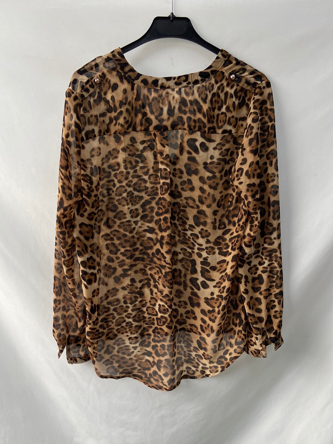 LILAI. Animal print blouse Ts/m
