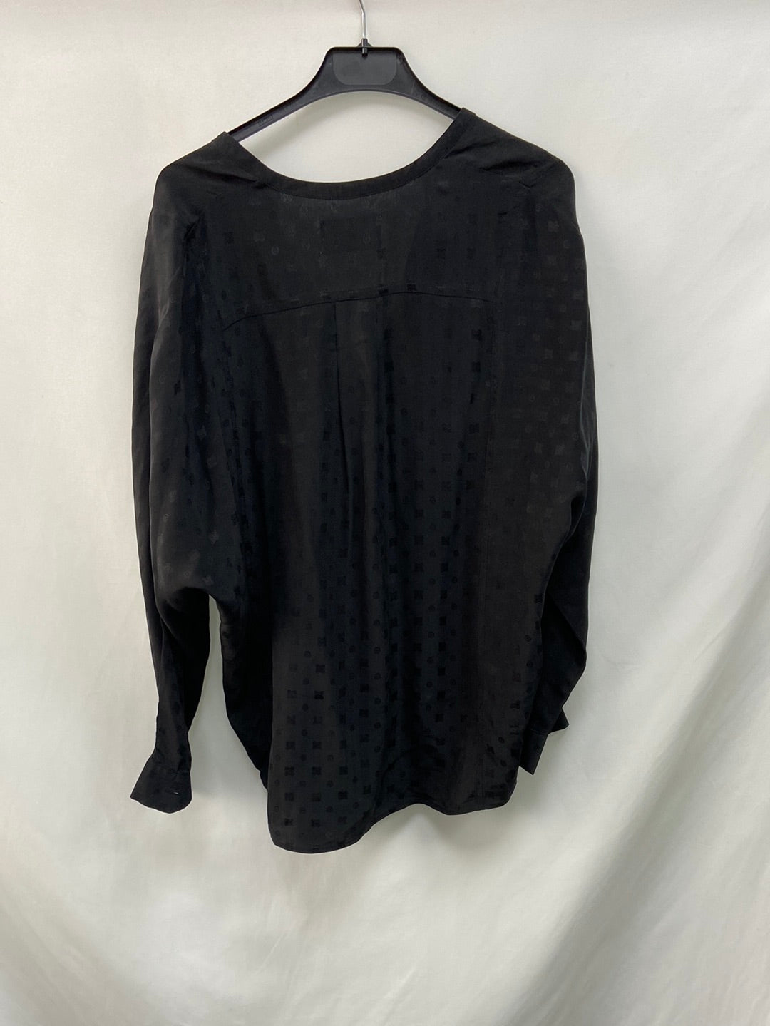ZADIG&VOLTAIRE.Black silk TS blouse