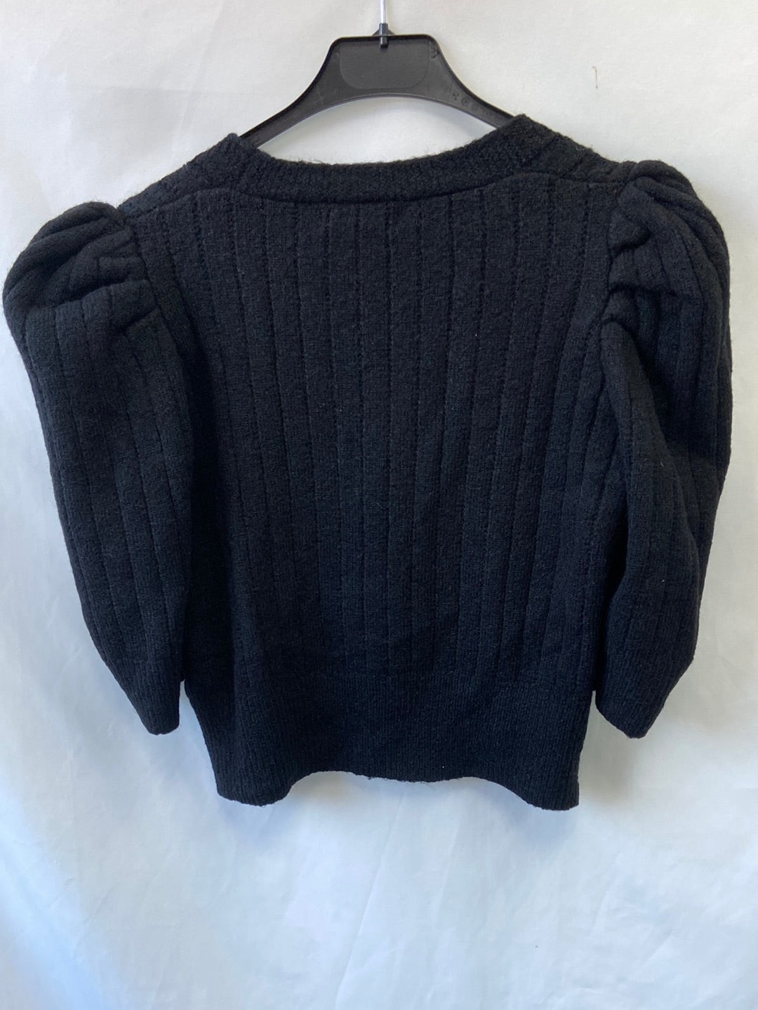 POLÍN ET MOI.Black buttoned sweater TM