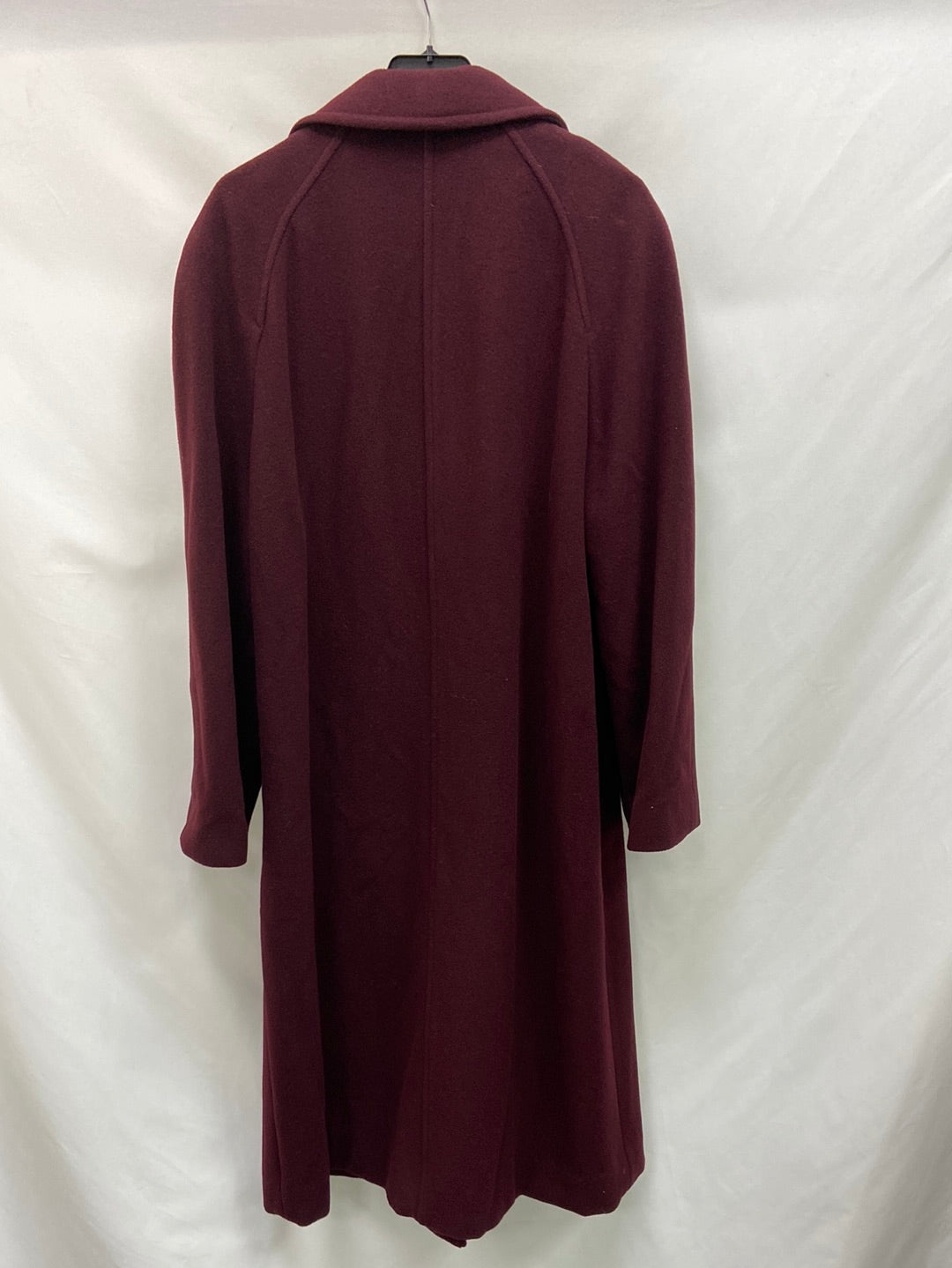 DRTD COTI.Abrigo burdeos paño T.L/XL