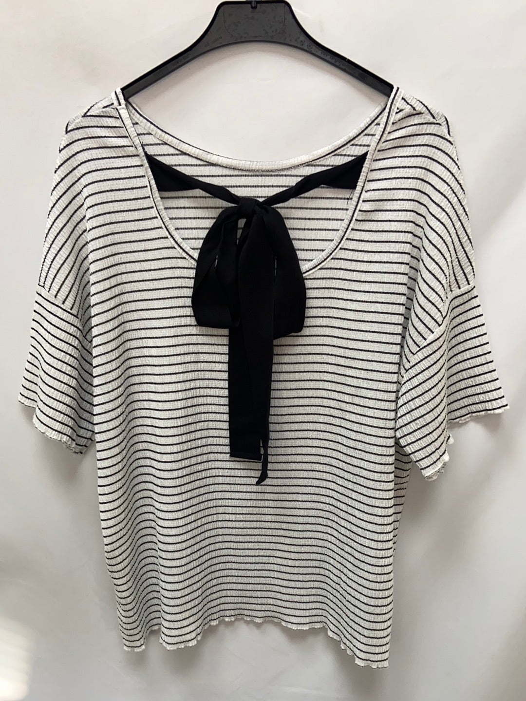 SOUTHERN COTTON. Camiseta rayas textura T.l