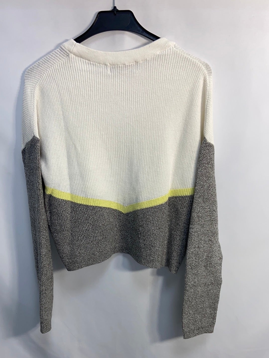 PULL&BEAR.Jersey punto crop T.M
