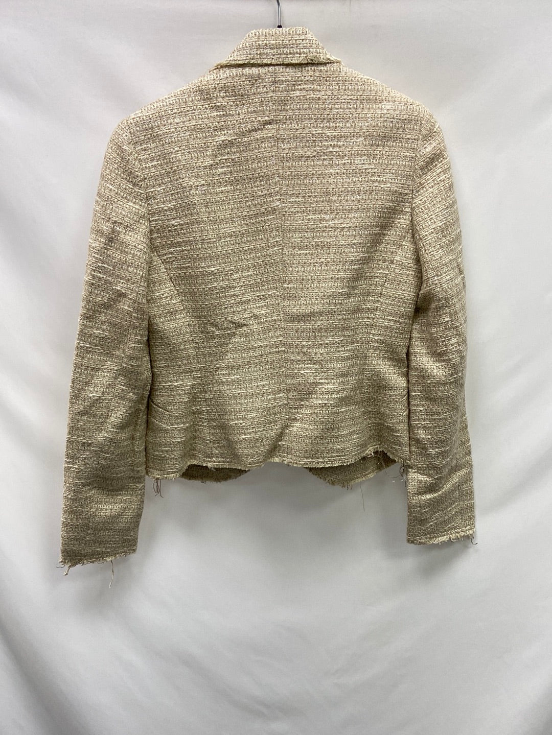 MASSIMO DUTTI.Chaqueta tweed T.s