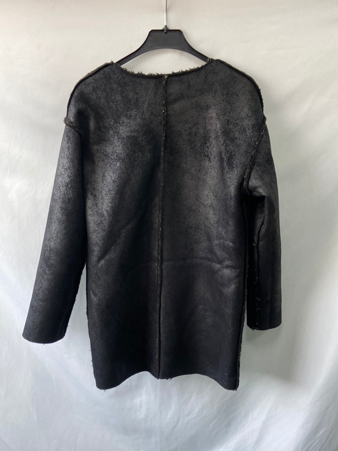 OTRAS.Abrigo reversible doble textura TU(s/M)