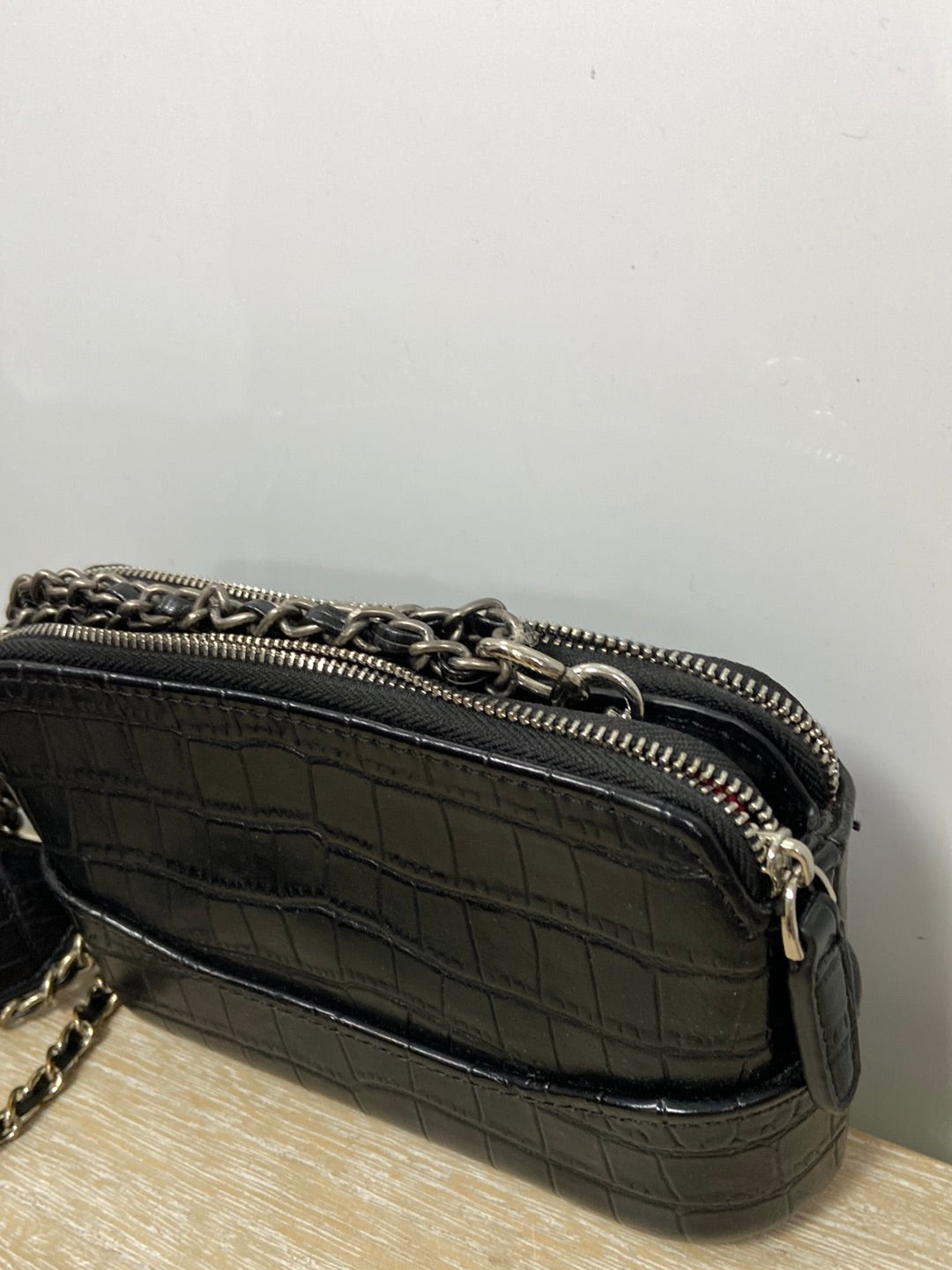 OTHERS. Black mini chain bag