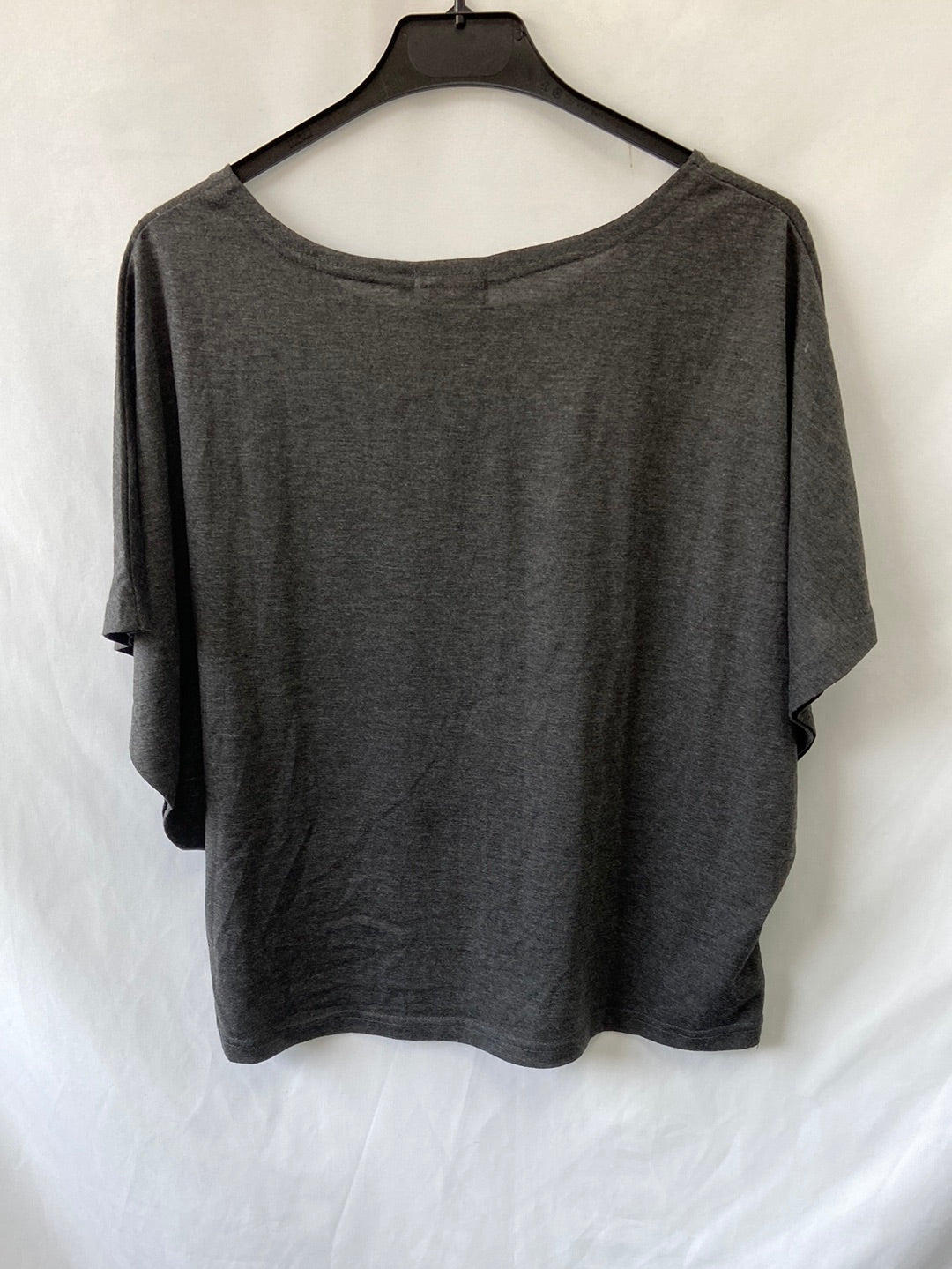 MOLLY BRACKEN.Camiseta amplia gris TU (s,m,l)
