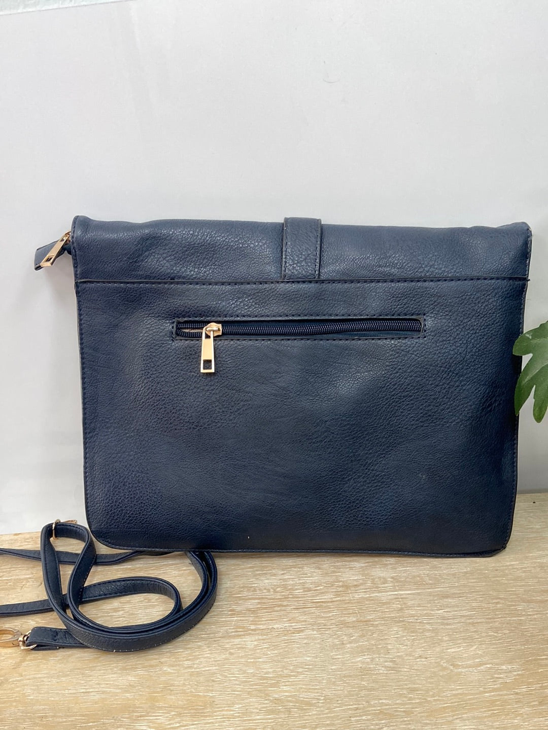 OTHER. Blue studded purse/bag