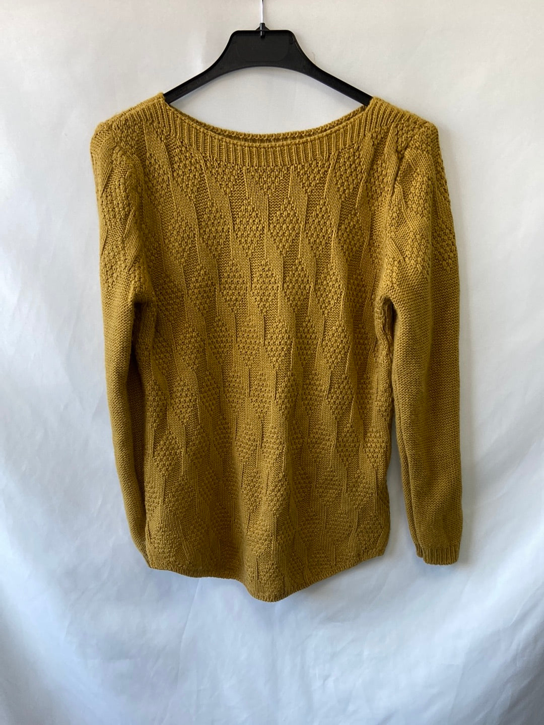 OTRAS. Jersey mostaza ochos T.1(s)