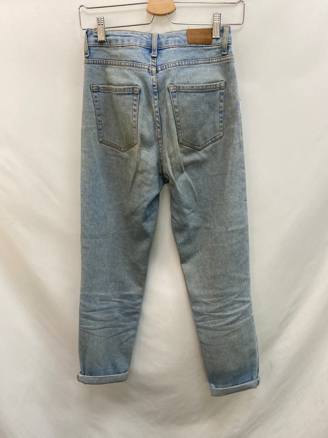 BROWNIE.Vaqueros efecto desgastado T.XS