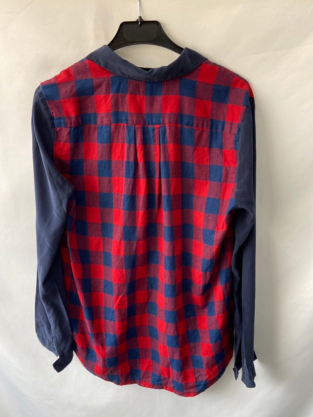 SANDRO.Camisa cuadros T.1 (s)