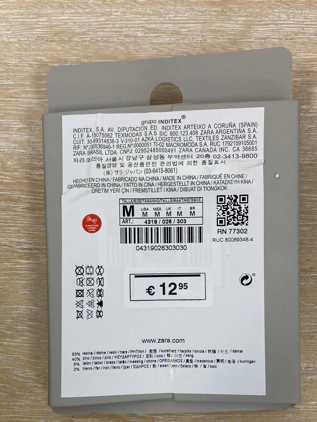 ZARA.Pendientes maxi