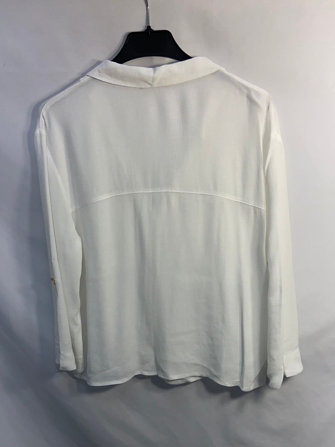 BERSHKA. White blouse Tm