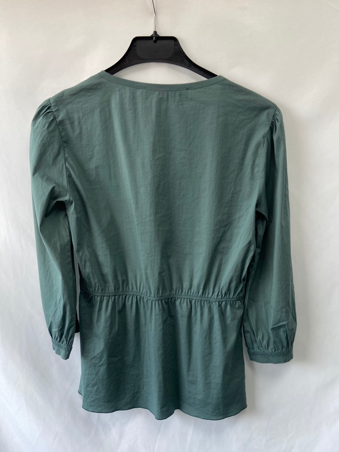 KRISTINA TI.Green stitched T-shirt Tm