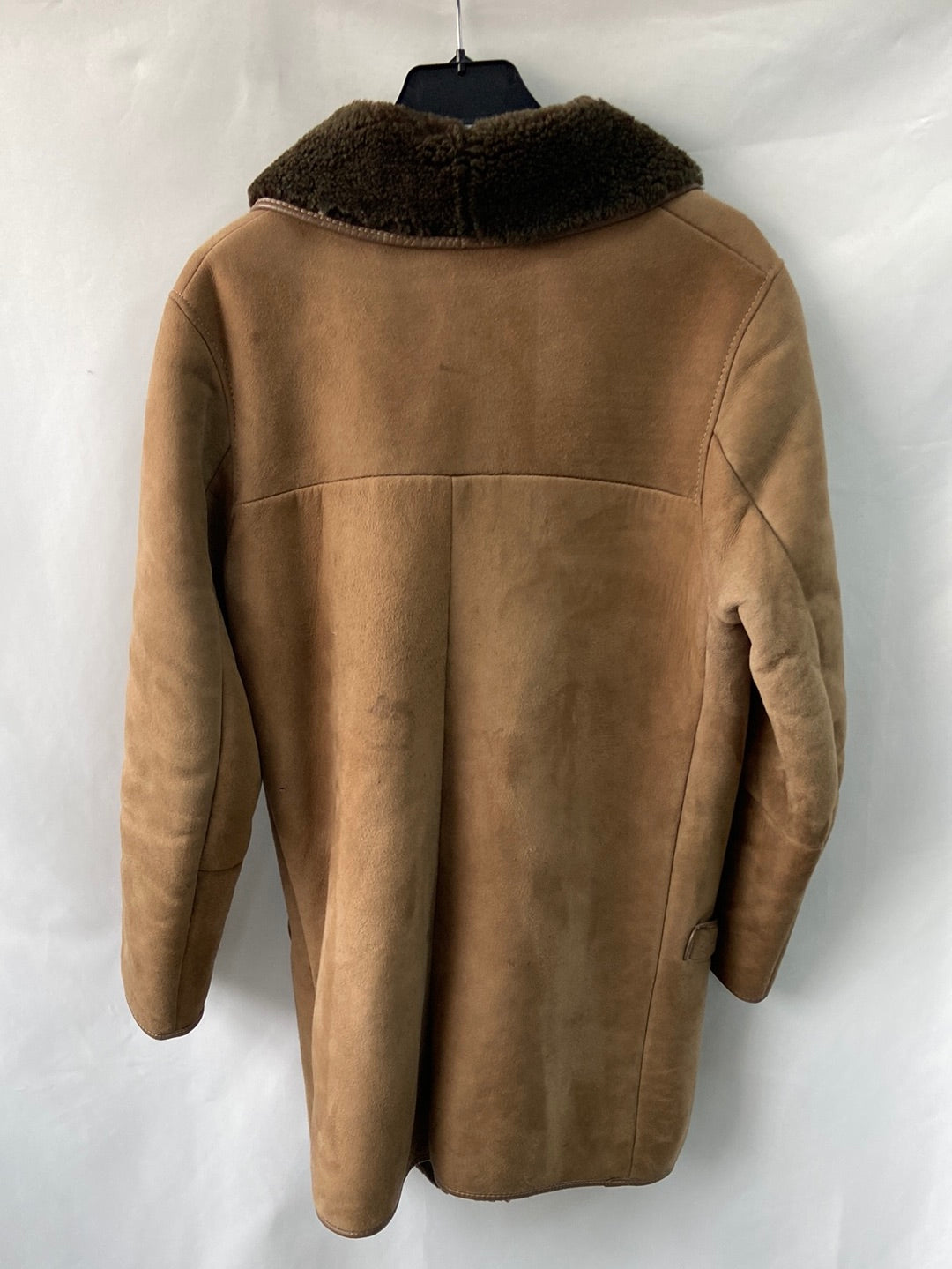 VINTAGE.Camel fur coat TU (M/L)