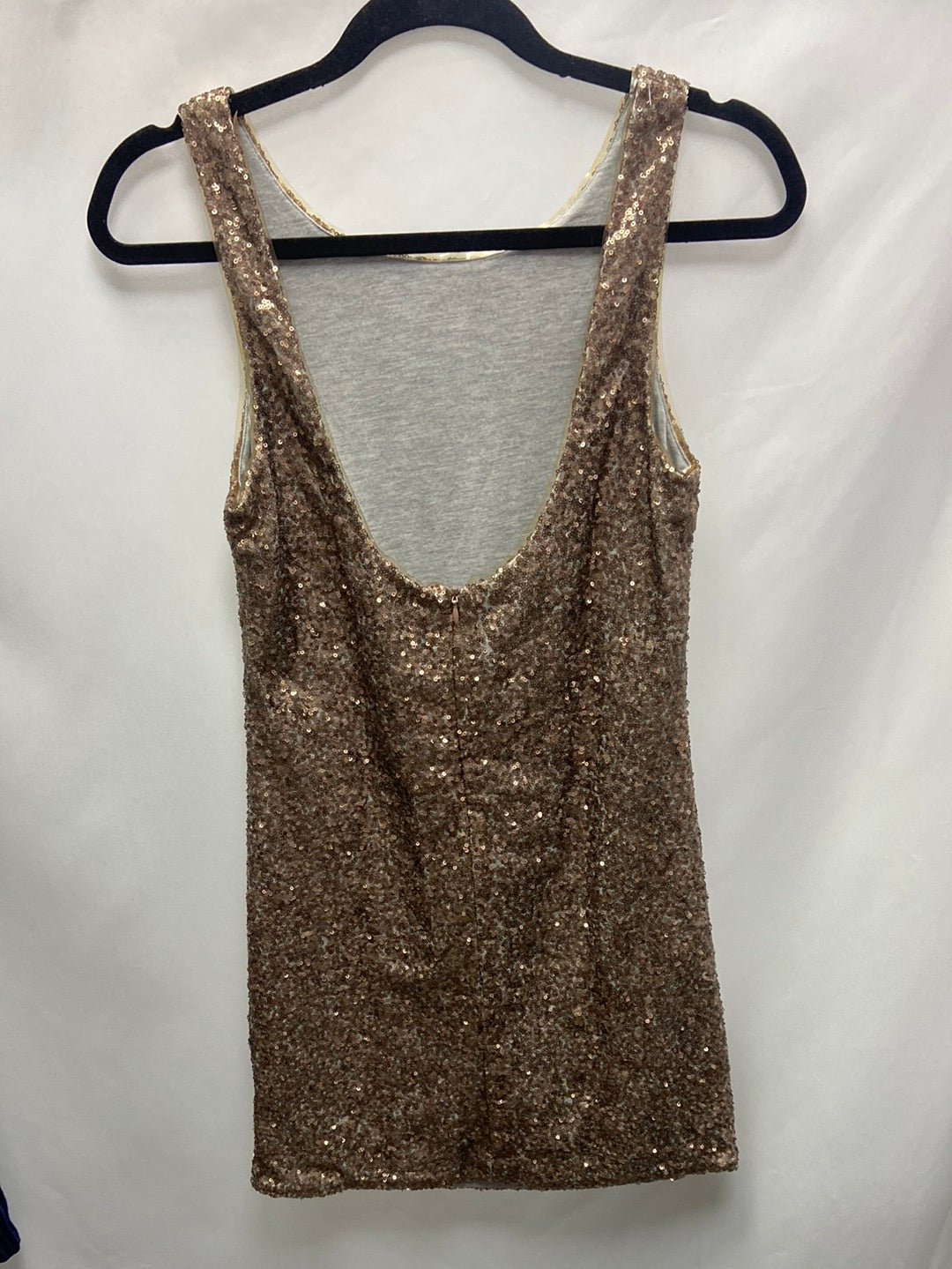 ONLY.Vestido corto lentejuelas T.38